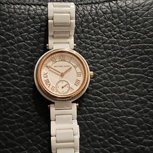 Michael Kors Women's Mini Skylar White Watch Mk6240